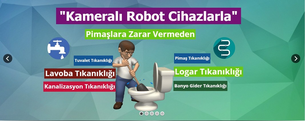 Tıkanıklık Açma | Robotla Gider Açma