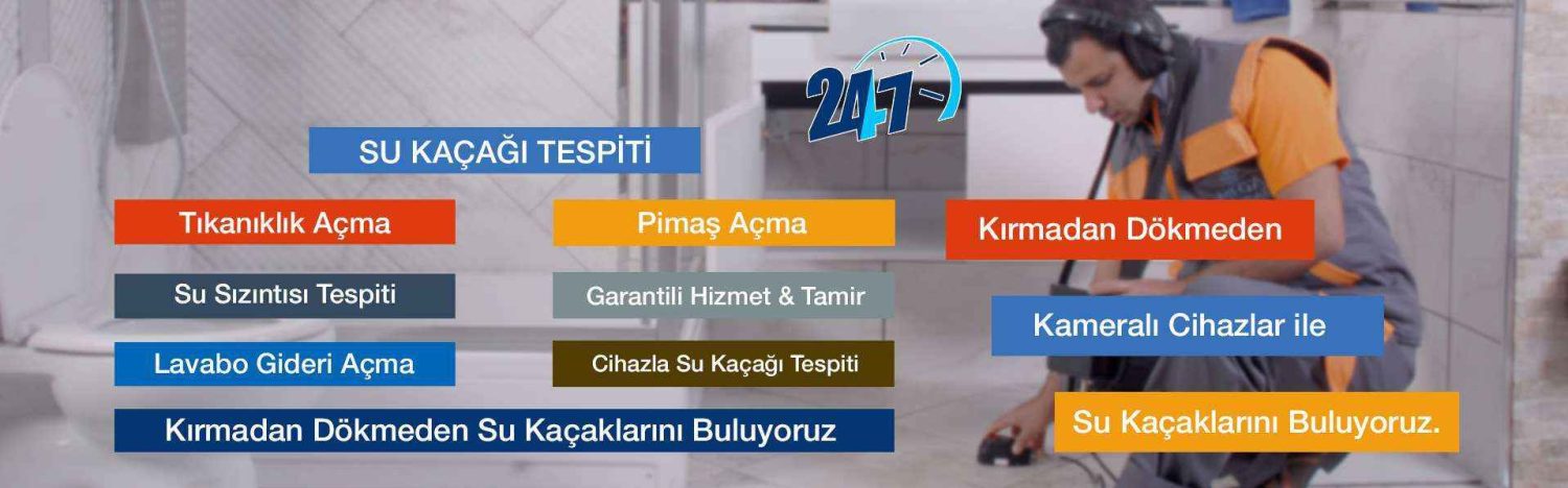 Su Kaçağı Tespiti | Su Kaçağı Bulma | Su Tesisatçısı